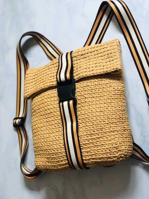 Guía de tejido – Mochila Roma