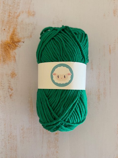 Algodón peinado - verde