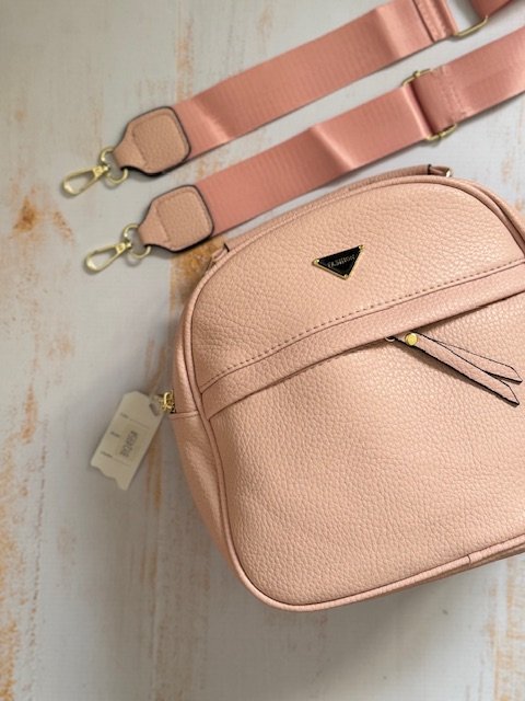 Bandolera maletin - rosa