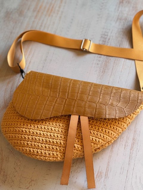 Guía de tejido - Bandolera Saddle Dior (preventa)