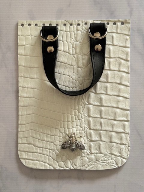Tapa mochila Gucci - color blanco