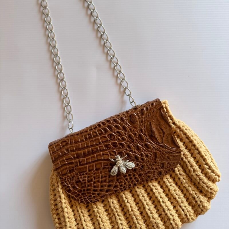 Guía de tejido - Bandolera Gucci romance