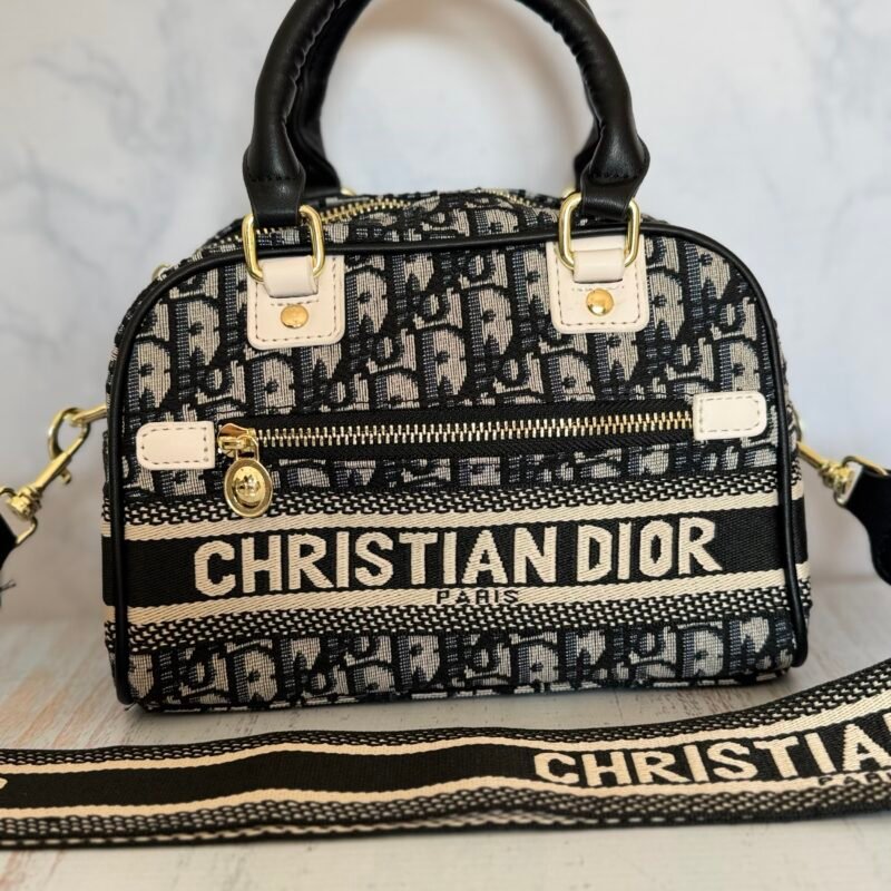 Bandolera baúl Christian Dior color azul