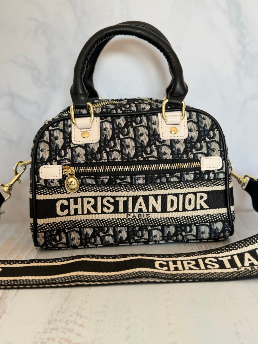 Bandolera baúl Christian Dior - color azul