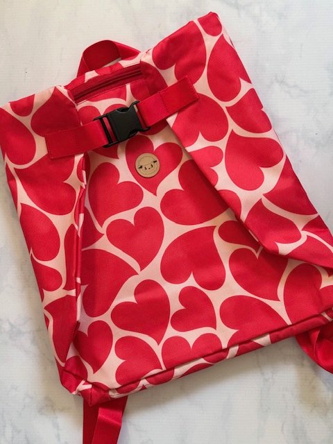 Mochila Porta-proyecto - Corazones