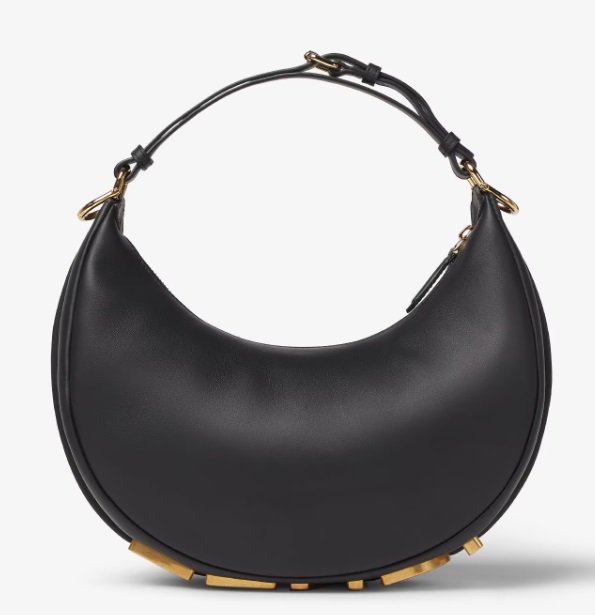 Bandolera baguette Fendi letras