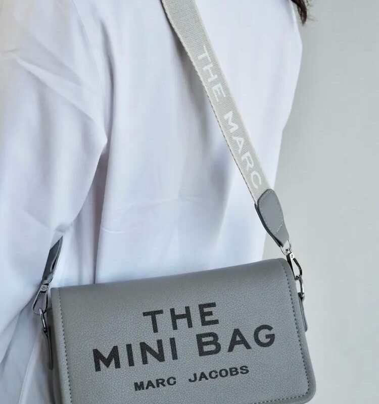 Bandolera MJ gris