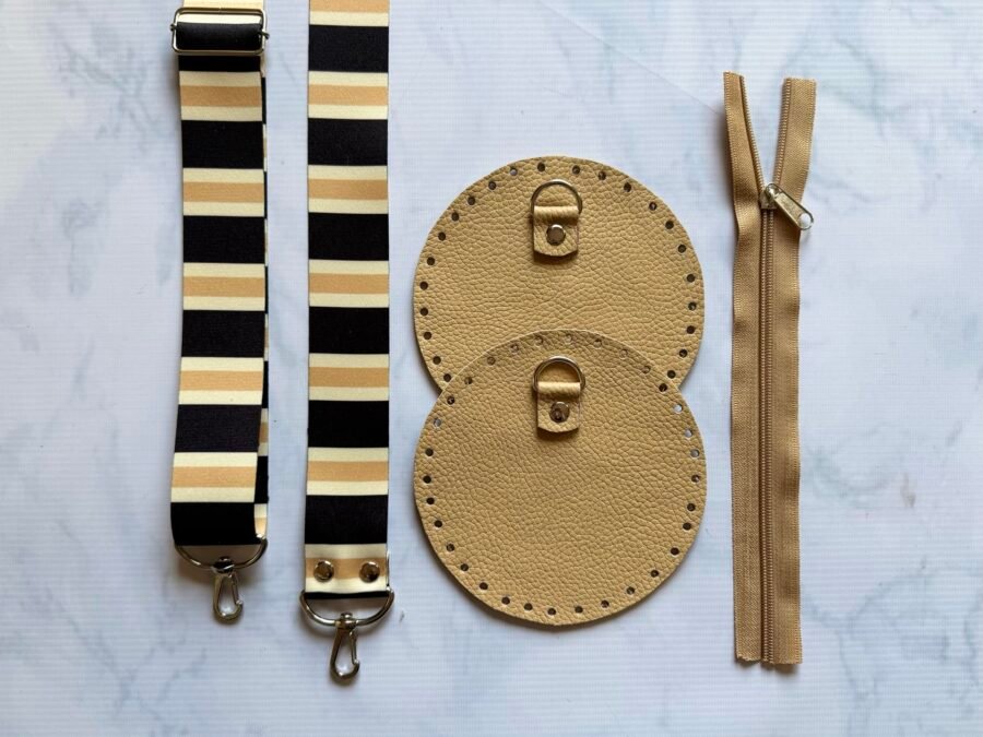 Bandolera Caramelo - champagne