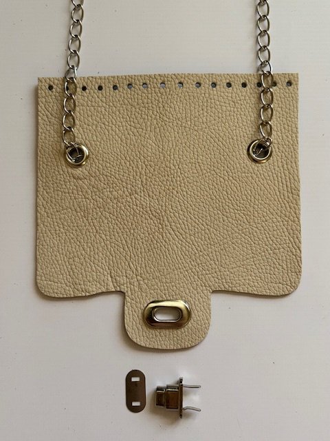 Bandolera Chanel - color crudo