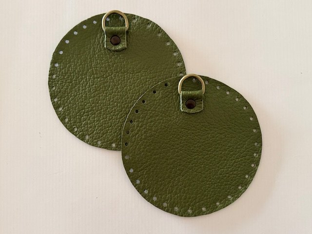 Bandolera Caramelo - verde musgo