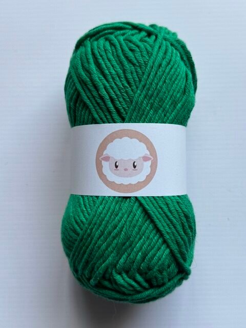 Algodón peinado - verde