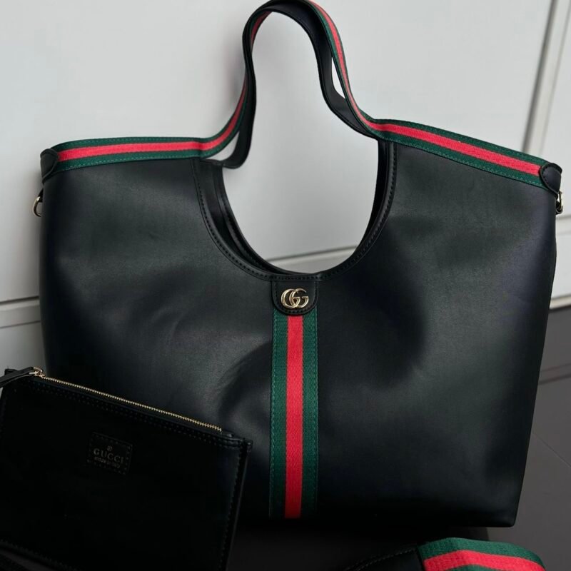 Totebag Gucci Giglio ecocuero