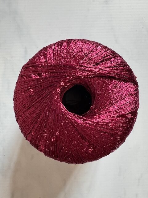 Sherazade - bordó con mini lentejuelas