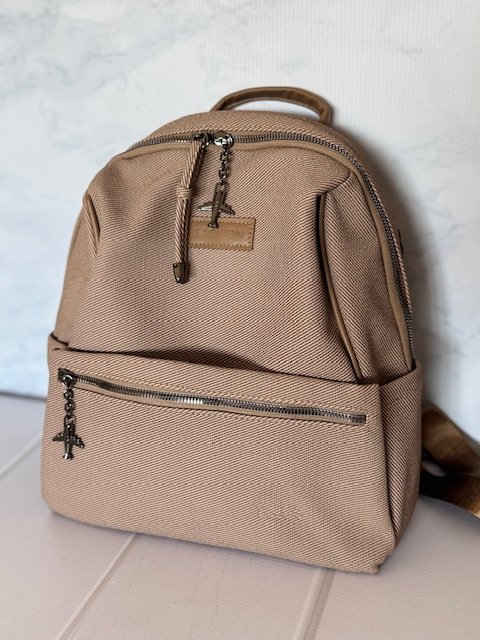 Mochila beige - marca Carbella