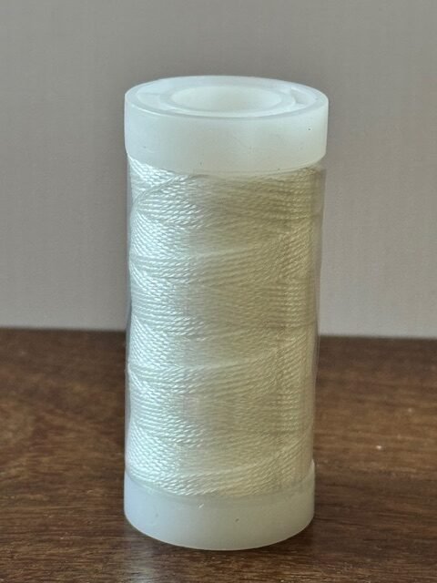 Hilo metalizado en bobina - color blanco