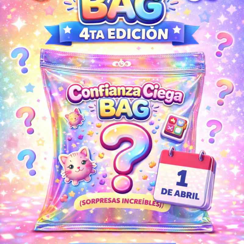 4ta Confianza Ciega Bag (kit de materiales para proyecto +  regalos sorpresa)