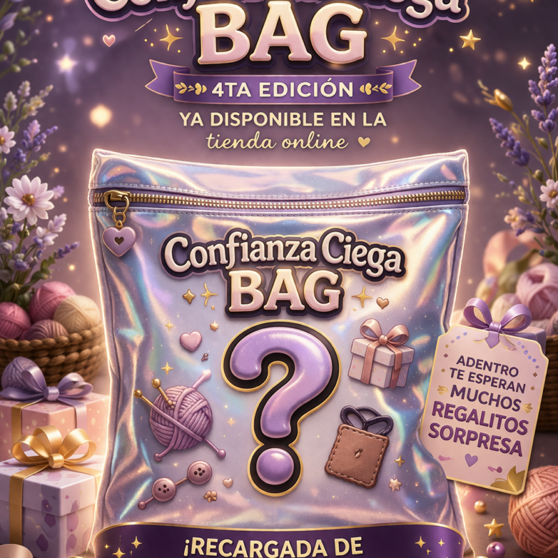4ta Confianza Ciega Bag (kit de materiales para proyecto +  regalos sorpresa)