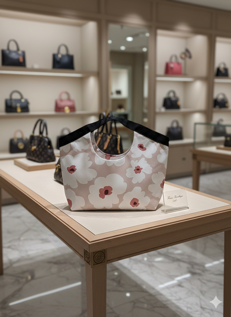 Gucci Giglio Tejedora - Beige y blanco