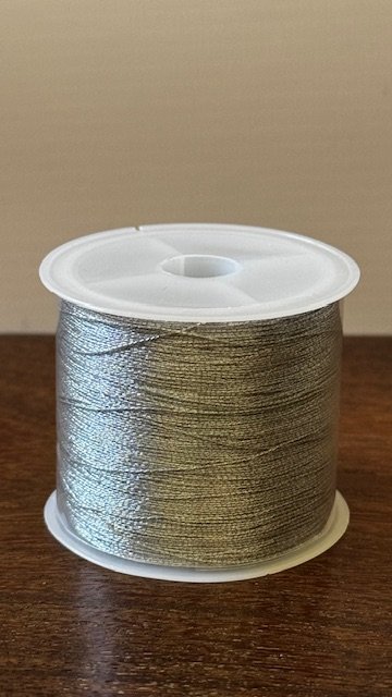 Hilo de seda - color plateado