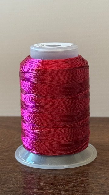 Bobina de poliester - color fucsia