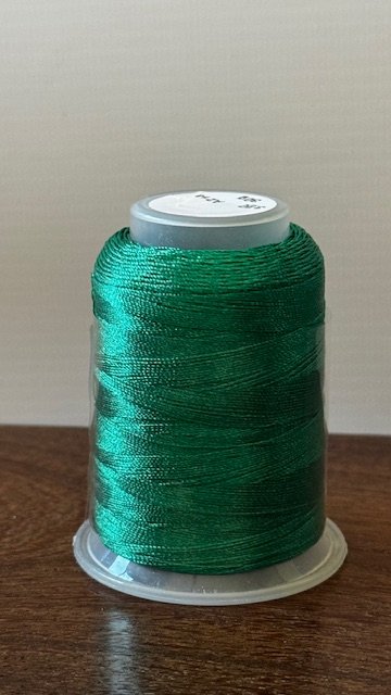 Bobina de poliester - color verde