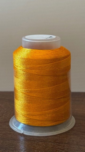 Bobina de poliester - color amarillo anaranjado