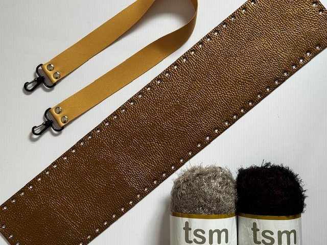 Kit Cartera Mumbai - chocolate brilloso