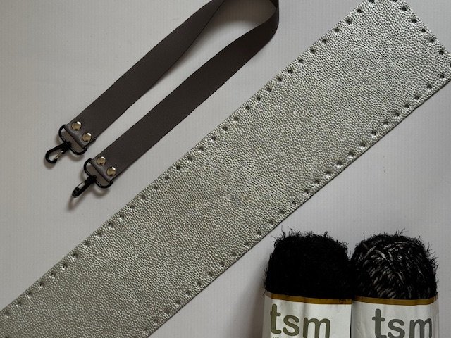 Kit Cartera Mumbai - plateado