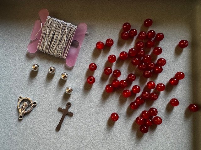 Kit Rosario - rojo + guía de regalo