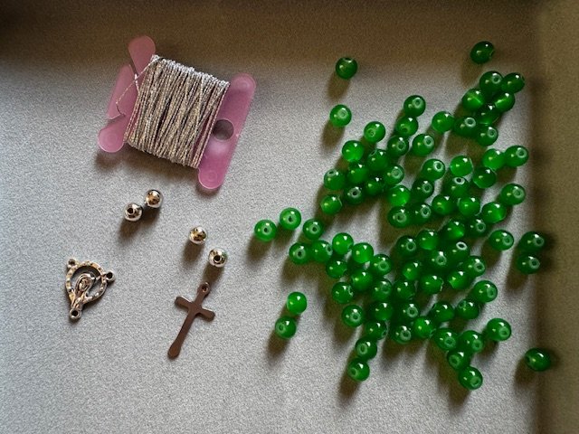 Kit Rosario - verde + guía de regalo