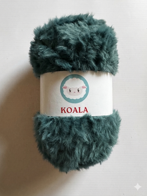Hilado peluche - petroleo