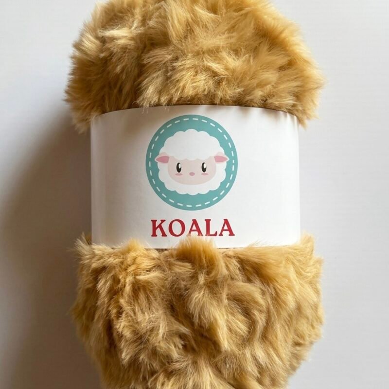 Hilado peluche - dulce de leche