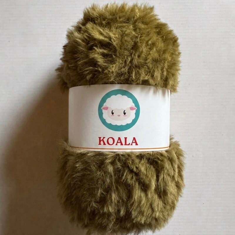 Hilado peluche - verde musgo