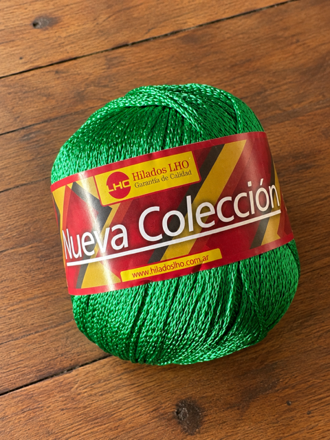 Ovillo de seda - verde