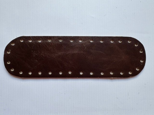 Base de cuero (6 x 21 cm)