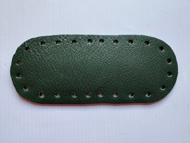 Base de cuero (6 x 15 cm)