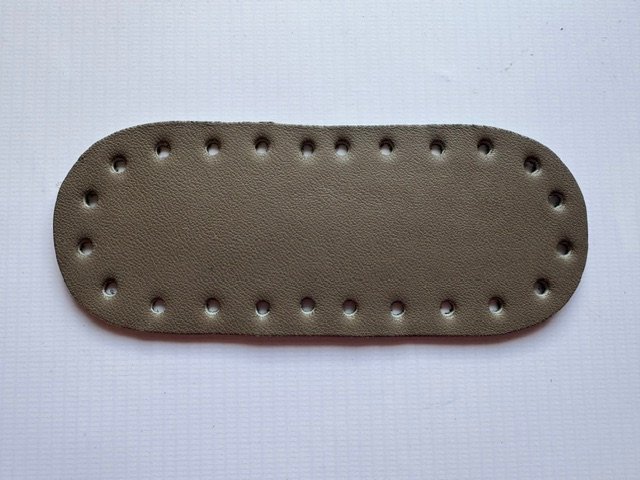 Base de cuero (6 x 15 cm)