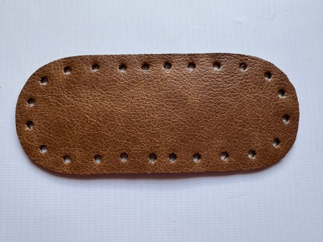 Base de cuero (6 x 15 cm)