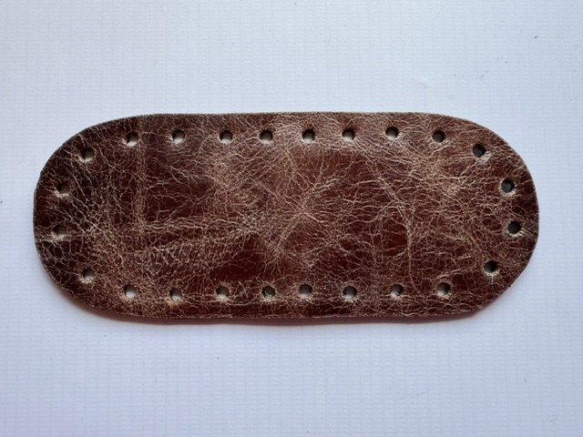 Base de cuero (6 x 15 cm)