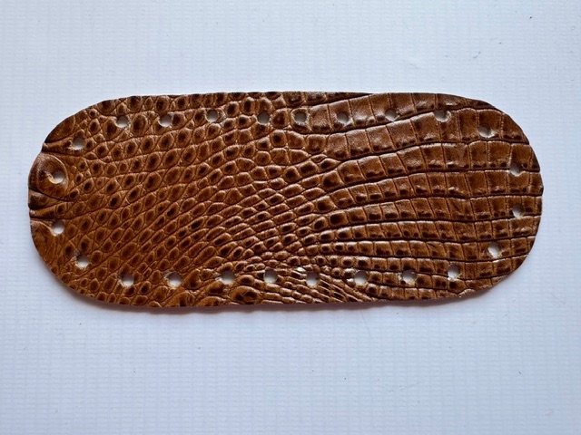 Base de cuero (6 x 15 cm)