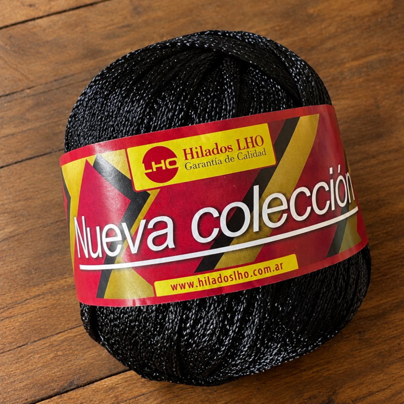 Ovillo de seda - negro
