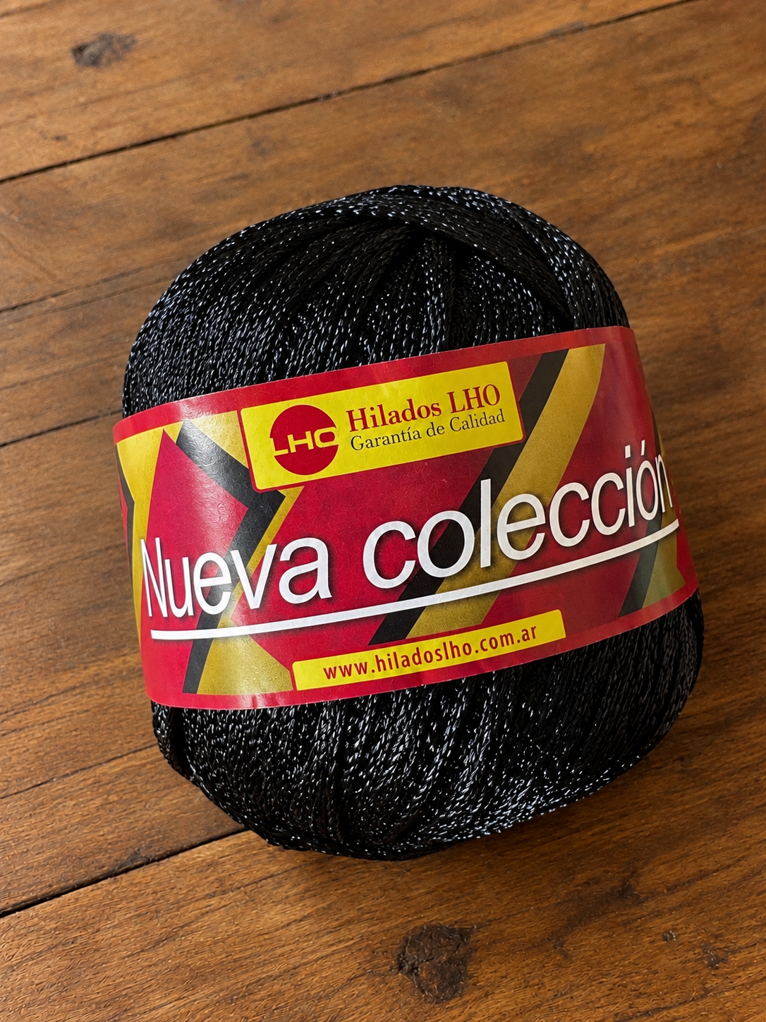 Ovillo de seda - negro